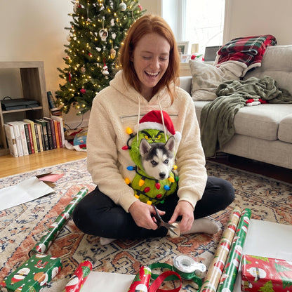 Grinch Pet Pouch Hoodie